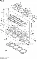 CULASSE pour Suzuki HAYABUSA 1300 2014