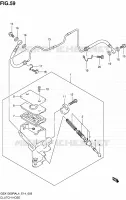 DURITE D'EMBRAYAGE pour Suzuki HAYABUSA 1300 2014