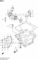 CARTER INFERIEUR   POMPE A HUILE pour Suzuki HAYABUSA 1300 2014