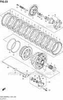 EMBRAYAGE pour Suzuki HAYABUSA 1300 2014