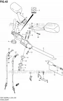 GUIDON pour Suzuki HAYABUSA 1300 2014