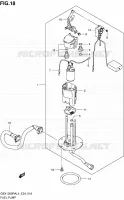 POMPE A ESSENCE pour Suzuki HAYABUSA 1300 2014