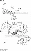 PRISE D AIR pour Suzuki HAYABUSA 1300 2014
