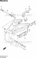 BRAS OSCILLANT ARRIERE pour Suzuki HAYABUSA 1300 2014