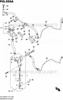 MAITRE CYLINDRE ARRIERE pour Suzuki HAYABUSA 1300 2014
