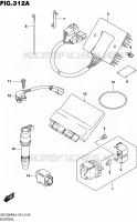 PARTIE ELECTRIQUE pour Suzuki HAYABUSA 1300 2014