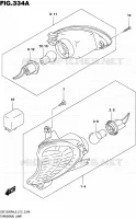 CLIGNOTANTS pour Suzuki HAYABUSA 1300 2015