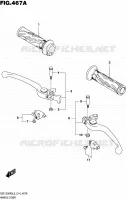 ENSEMBLE LEVIERS   POIGNEES pour Suzuki HAYABUSA 1300 2015