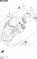 PHARE pour Suzuki HAYABUSA 1300 2015