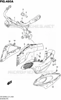 PRISE D AIR pour Suzuki HAYABUSA 1300 2015