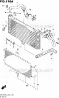 RADIATEUR D'HUILE pour Suzuki HAYABUSA 1300 2015