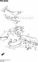 CARENAGE   SUPPORT DE COMPTEUR pour Suzuki HAYABUSA 1300 2016