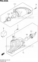 CLIGNOTANTS pour Suzuki HAYABUSA 1300 2016