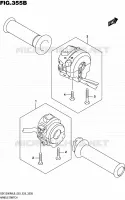 COMMODOS (GSX1300RAL6 E28) pour Suzuki HAYABUSA 1300 2016