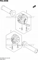 COMMODOS (GSX1300RAL6 E28) pour Suzuki HAYABUSA 1300 2016