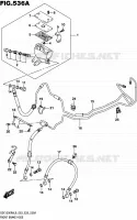 DURITE DE FREIN AVANT (GSX1300RAL6 E03) pour Suzuki HAYABUSA 1300 2016