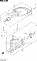 CLIGNOTANTS pour Suzuki HAYABUSA 1300 2016
