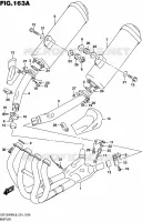SILENCIEUX pour Suzuki HAYABUSA 1300 2016