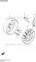 ALTERNATEUR pour Suzuki GSX-S 1000 2016