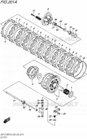 EMBRAYAGE pour Suzuki GSX-S 1000 2016