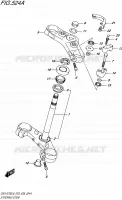 COLONNE DE DIRECTION pour Suzuki GSX-S 750 2016