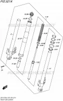 FOURCHE pour Suzuki GSX-S 750 2016
