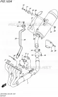 SILENCIEUX pour Suzuki GSX-S 750 2016
