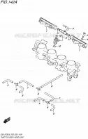 SYSTÈME D'INJECTION pour Suzuki GSX-S 750 2016