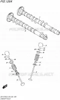 ARBRE A CAMES   VALVE pour Suzuki GSX-S 750 2015