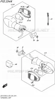 CLIGNOTANTS pour Suzuki GSX-S 750 2015