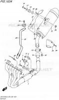 SILENCIEUX pour Suzuki GSX-S 750 2015