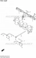 SYSTÈME D'INJECTION pour Suzuki GSX-S 750 2015