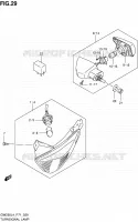 CLIGNOTANTS pour Suzuki INAZUMA 250 2014