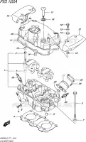 CULASSE pour Suzuki INAZUMA 250 2015
