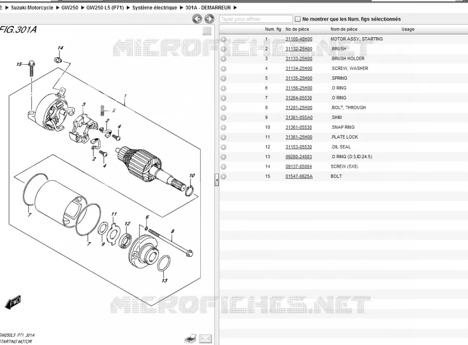 COMMODOS Suzuki MOTO 250 INAZUMA 2015  GW250 L5 (P71)