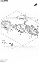 COMPTEUR pour Suzuki INAZUMA 250 2015