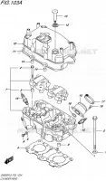 CULASSE pour Suzuki INAZUMA 250 2015