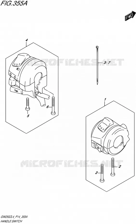 COMMODOS Suzuki MOTO 250 INAZUMA 2014  GW250Z L4 (P14)