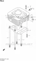 CYLINDRE pour Suzuki GZ 150 2010