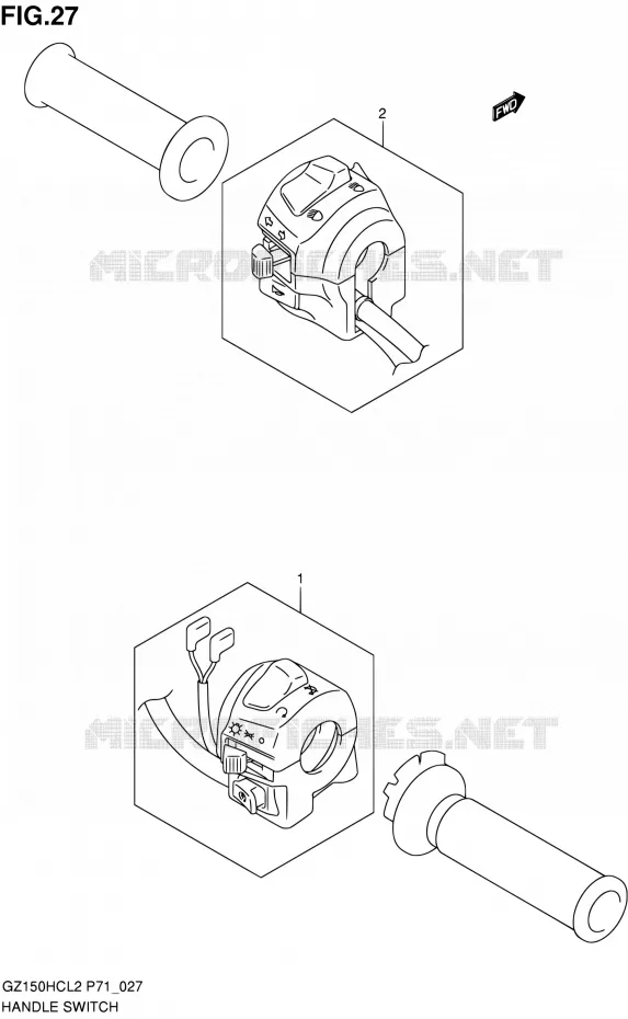 COMMODOS Suzuki MOTO 150 GZ 2012  GZ150HC L2 (P71)