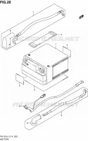 BATTERIE pour Suzuki VAN-VAN 125 2014