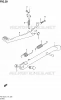 BEQUILLE pour Suzuki VAN-VAN 125 2014