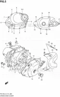 CARTER pour Suzuki VAN-VAN 125 2014