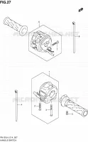COMMODOS pour Suzuki VAN-VAN 125 2014