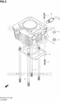 CYLINDRE pour Suzuki VAN-VAN 125 2014