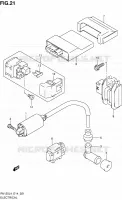 PARTIE ELECTRIQUE pour Suzuki VAN-VAN 125 2014