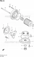 POMPE A HUILE pour Suzuki VAN-VAN 125 2014