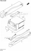 BATTERIE pour Suzuki VAN-VAN 125 2015