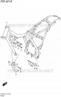 CADRE pour Suzuki VAN-VAN 125 2015