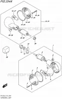 CLIGNOTANTS pour Suzuki VAN-VAN 125 2015